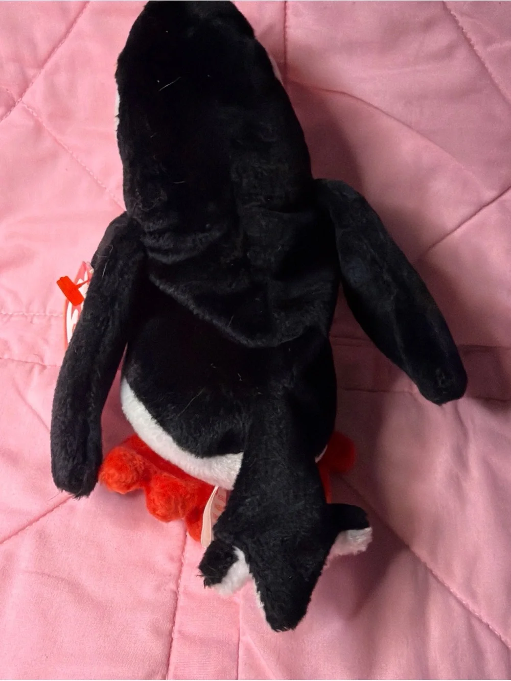 Vtg Ty Beanie Baby Puffer Puffin Extinct Bird 1997 Retired PE Plush Toy Penguin